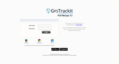 Desktop Screenshot of fleet.gpstrackit.net